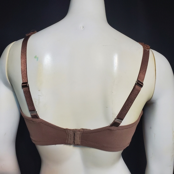 HP! Soma Brown Lace Underwire Bra 34G - Picture 5 of 6